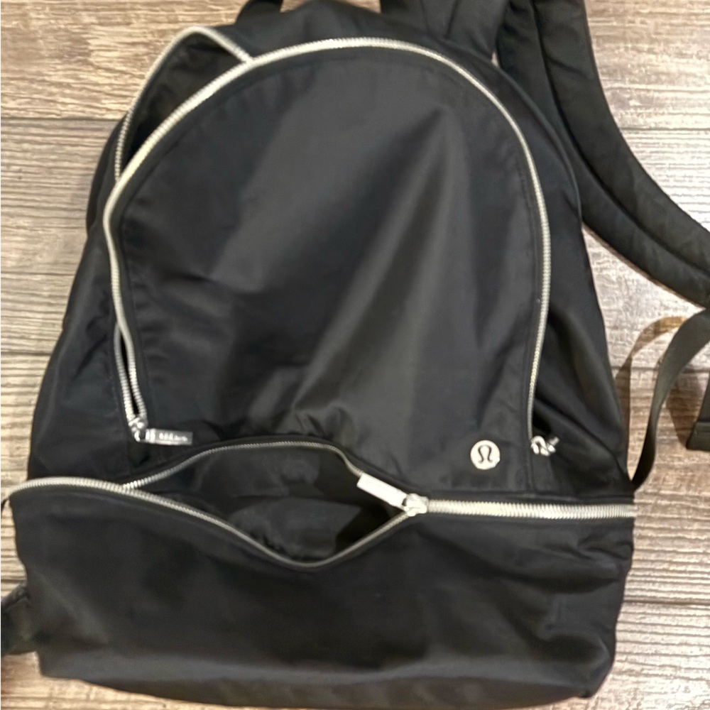 Lululemon Athletica Black Backpack